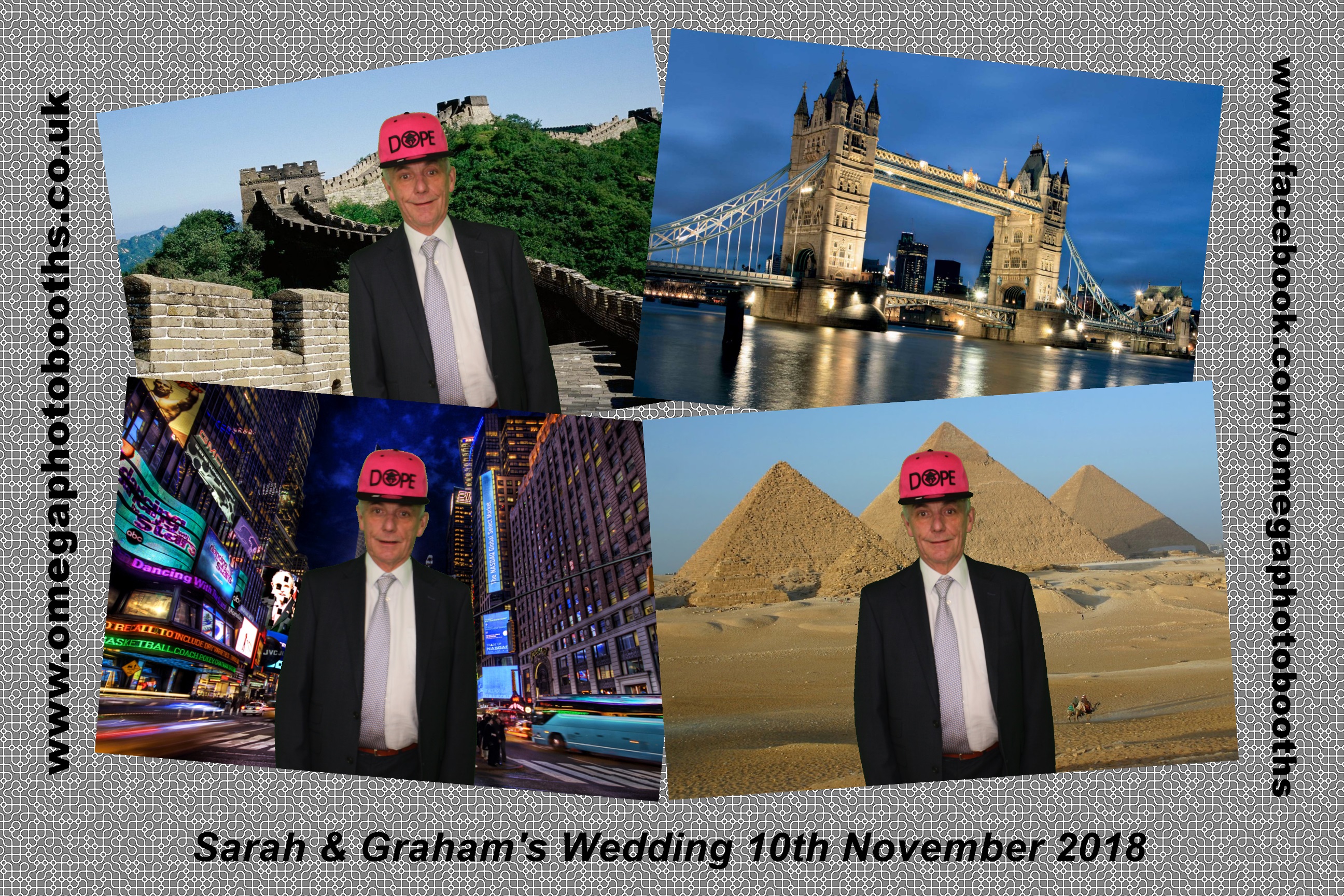 Sarah and Graham’s wedding | View more photos from the event at gallery.omegaphotobooths.co.uk/u/Omega-Photobooths/Sarah-and-Graham’s-wedding